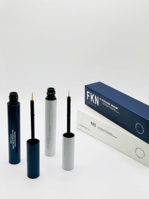 FKN Rapid Growth Eyelash Serum - Day and Night Combo | Quick Result in 10 days to 4 Weeks - Perfect Christmas, Birthday, Special Holiday Gift | Creates Appearance of Longer &amp; Darker Eyelashes|2 Packs