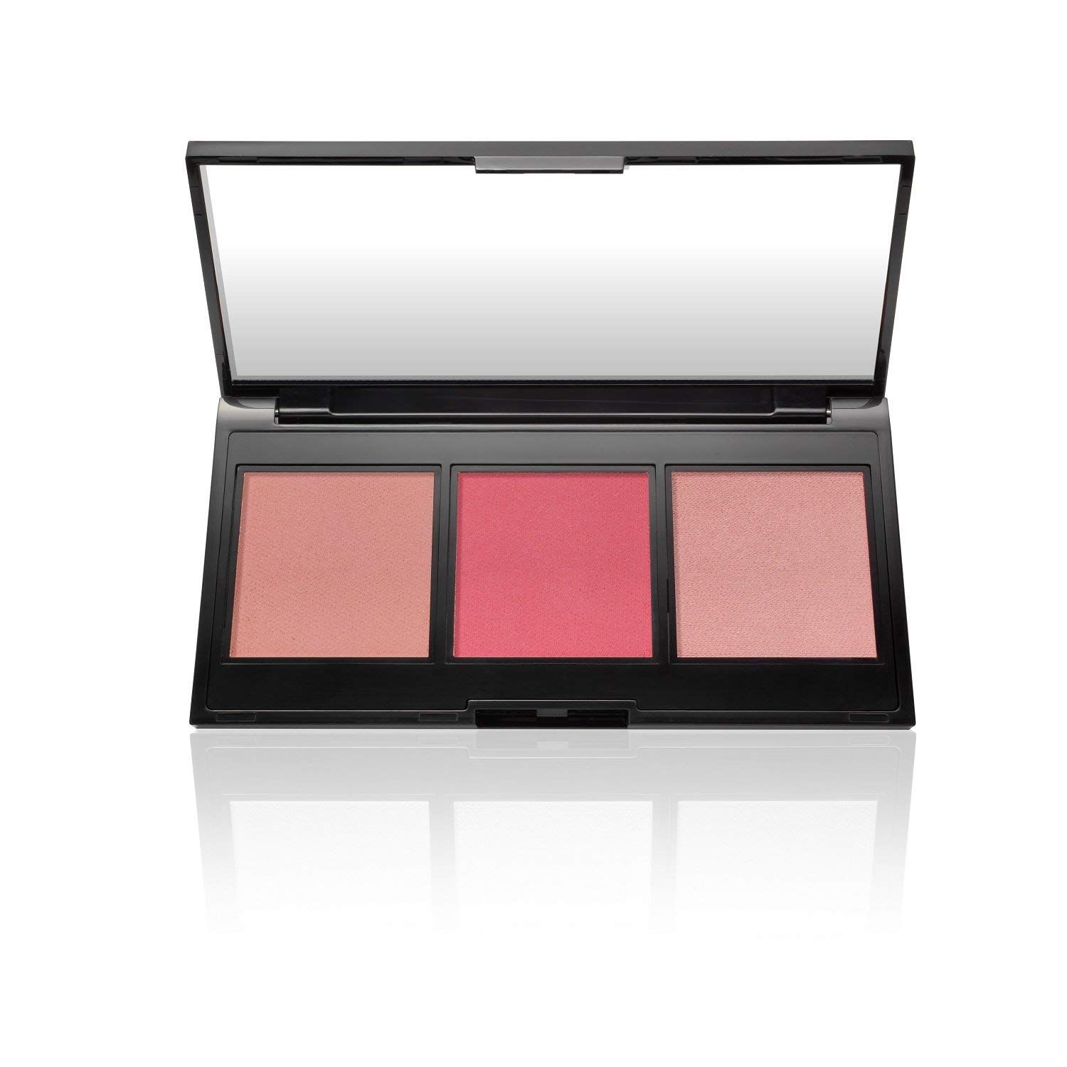LAURA GELLER NEW YORK Multitasking Eye Lip Cheek Palette Cream to Powder Trio, Pink