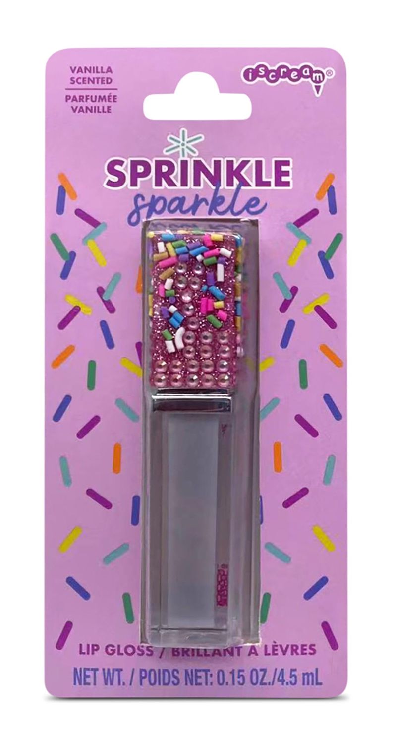iscream Sprinkle Sparkle Vanilla Scented Wand Applicator Lip Gloss