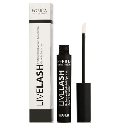 Premium Eyelash Growth Serum and Eyebrow Enhancer by Egeria, Lash boost Serum for Longer, Fuller Thicker Lashes &amp; Brows (1 PCS)