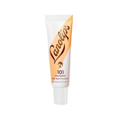 Lanolips 101 Ointment - Lanolin Lip Balm for Smooth, Hydrated &amp; Healthy Lips - Multipurpose Lip Ointment with Lanolin Oil for Dry Lips, Cuticles &amp; More - Coconutter (0.52 oz)