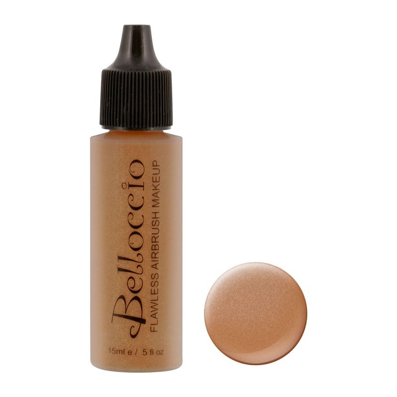 Belloccio&#39;s Professional Flawless Airbrush Makeup Bronzer Radiant Half Ounce
