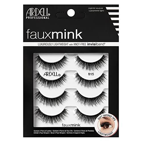 Ardell Faux Mink 815 Lashes, 4 Pairs (Pack of 1)