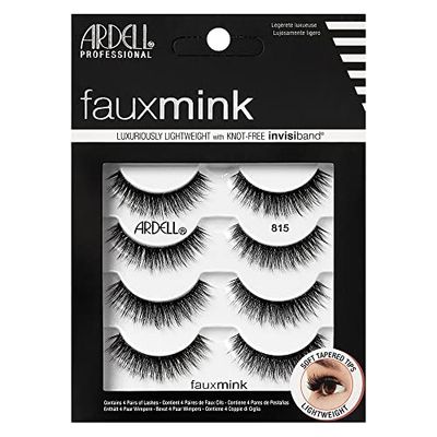 Ardell Faux Mink 815 Lashes, 4 Pairs (Pack of 1)