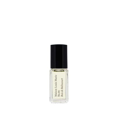Maison Louis Marie - No.04 Bois de Balincourt Natural Roll-On Perfume Oil Sample | Luxury Clean Beauty  Non-Toxic Fragrance (0.1 fl oz | 3 ml)