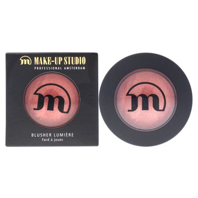 Make-Up Studio Professional Amsterdam Blusher Lumiere - Hard-Baked Powder - Gives A Beautiful Glowy, Shiny Effect - Healthy-Looking Boost - For Quick Touch-Ups During The Day - Sweet Pink - 0.06 Oz