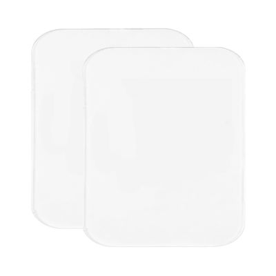 2 pcs Large Silicone Eyelash Pads for Lash Extension | XL Size 3.7 x 4.7 inches | Premade Lash Holder Sticker for Eyelash Extension Supplies