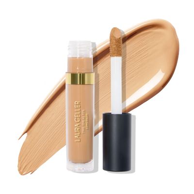 LAURA GELLER NEW YORK The Ideal Fix Concealer - Medium - Buildable Medium to Full Coverage Liquid Concealer - Covers Under Eye Dark Circles &amp; Blemishes - Long-Lasting