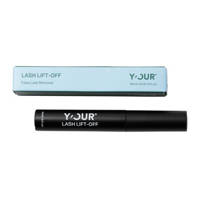YOUR Powerful Eye Lash Lift-Off - Falsies Eyelashes Wisps Extensions Remover, False Individual Lashes Bond Seal &amp; Cluster Glue Adhesive Cleanser, Gentle &amp; Easy, Mascara Wand, Eye Makeup, DIY At Home