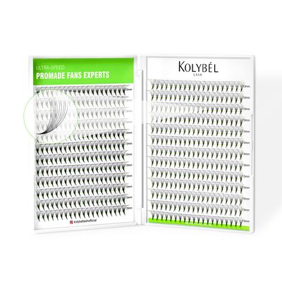 500 Premade Fans Eyelash Extensions 13mm Single Length Promade Lash Fans CD Curl Premade Fans Pointed Thin Base Handmade Volume Premade Lash Extensions Fans(10D,0.07-D-13MM)