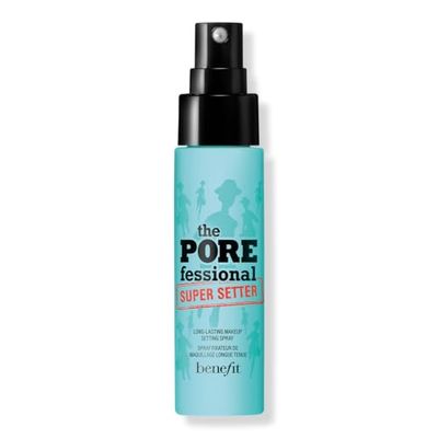 Benefit Cosmetics The POREfessional Super Setter Long Lasting Makeup Spray Travel Size Face Primer 1.0 Ounce