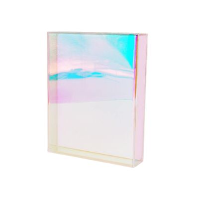 Eyelash Grafting Pallet with Cover, Dust-proof Acrylic Lash Tile holder, Dazzling Eyelash Extensions Storage Gasket Pads for Beauty Artist Salon (Dazzling L)