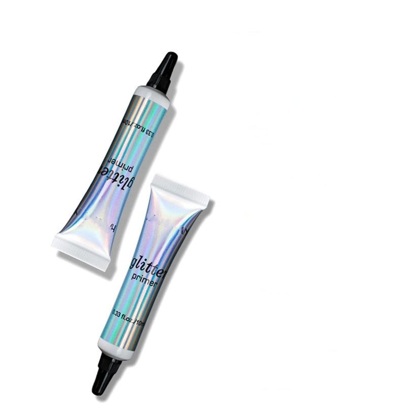 MAEPEOR Cosmetic Glitter Glue Long Lasting Makeup Glitter Primer Gel Waterproof &amp; Smudgeproof Primer Base Glue for Body Eyes Face Lip with Glitter, Body Jewels, Rhinestones (2 PCS, 10 ml)