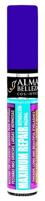 2x Alma Belleza MAXIMUM REPAIR Black Mascara THICKER &amp; LONG Eyelashes Waterproof