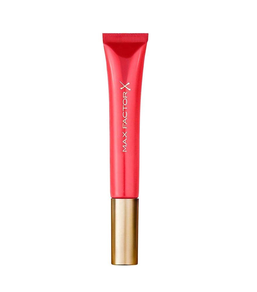 Max Factor Colour Elixir Lip Cushion Gloss with Mineral Oil and Vitamin E, Baby Star Coral, 9 ml