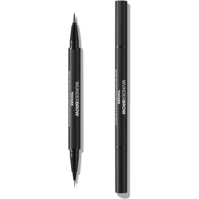 Thicker Brow Pen Duo, Dual Ended Pen, Vegan &amp; Cruelty Free (Brunette)