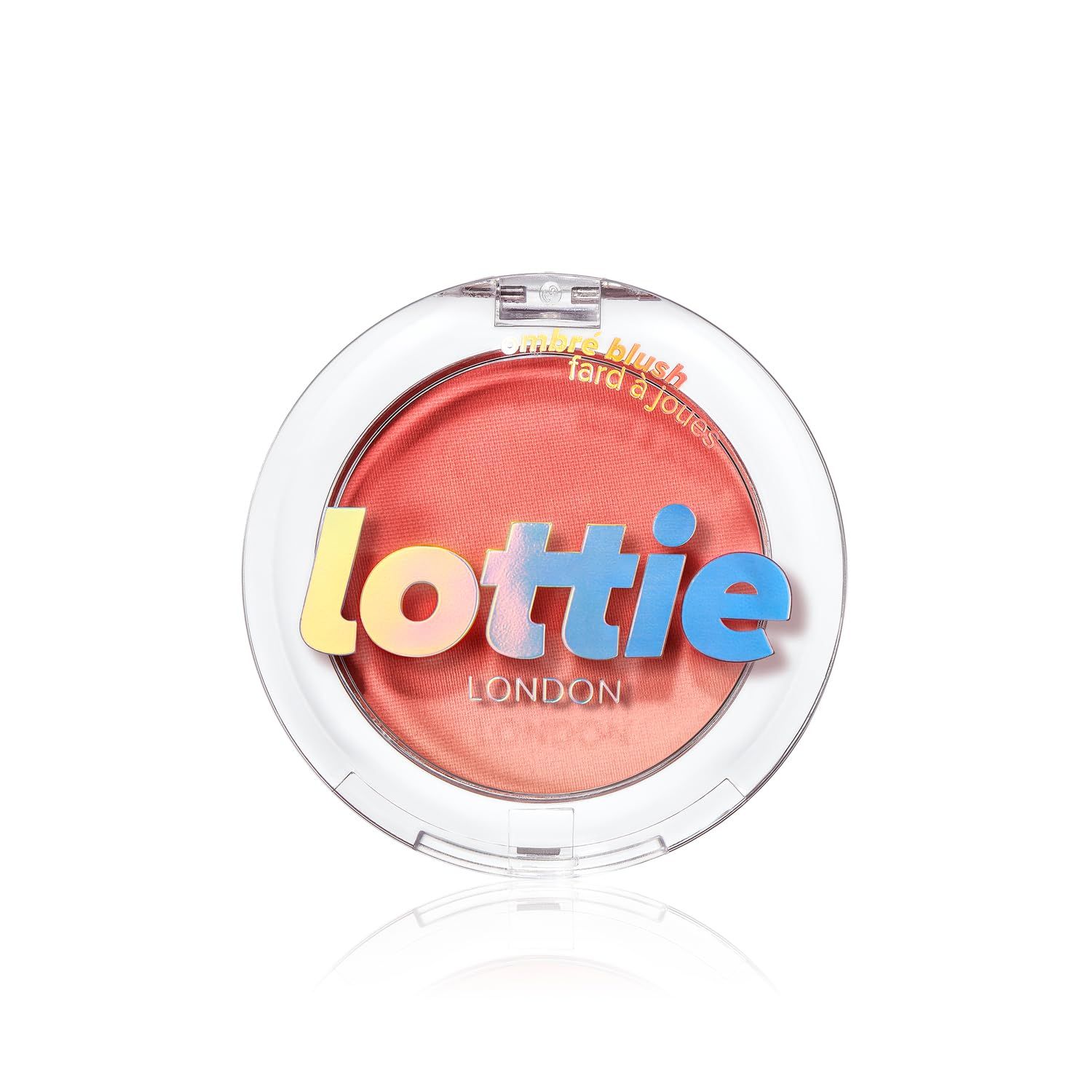Lottie London Ombr Blush in Haze, Lightweight &amp; High Pigmented Powder Blusher for a Healthy Flush of Natural, Buildable Color