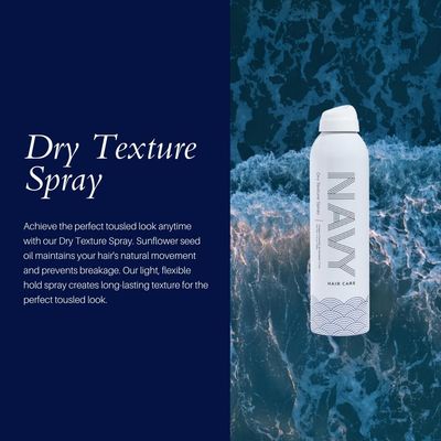 NAVY Dry Texture Spray - Hair Thickener Texturizing Spray for Voluminous Locks - 7 oz