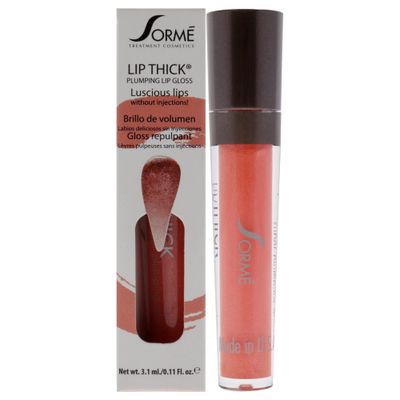 SORME Treatment Cosmetics Lipthick Lipgloss | Lip plumping Gloss for Shiny and Fuller Looking Lips (Blinki)