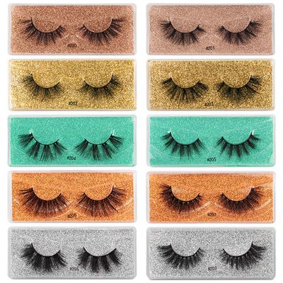 Vayator 10 Styles Mixed 10 Pairs Soft Fluffy 3D Mink False Eyelashes Dramatic Long Wispies Lash Extension Natural Volume Beauty Handmade Eye Makeup (10 Styles Mixed)