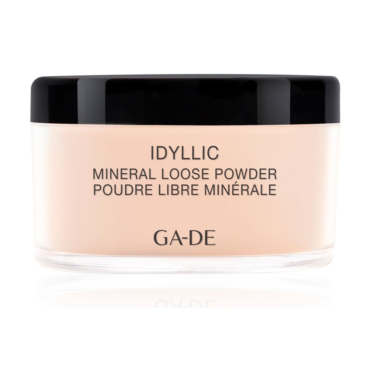 GA-DE Idyllic Mineral Loose Powder - Lightweight Setting Powder Makeup - Provides Antioxidant Protection and Blurs Imperfections - 100 Nude - 0.88 oz
