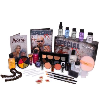 Mehron Makeup Special FX All-Pro Makeup Kit | Complete Professional Stage Makeup Kit | Special Effects Makeup Kit for Theatre, Halloween, &amp; Cosplay