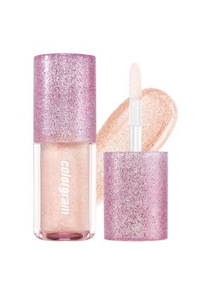COLORGRAM Milk Bling Shadow 07 Fairylike (23) | Pigmented Glistening Liquid Glitter Eyeshadow, Long-lasting Shimmer to Matte, Infused with different sized Glittery Pearls