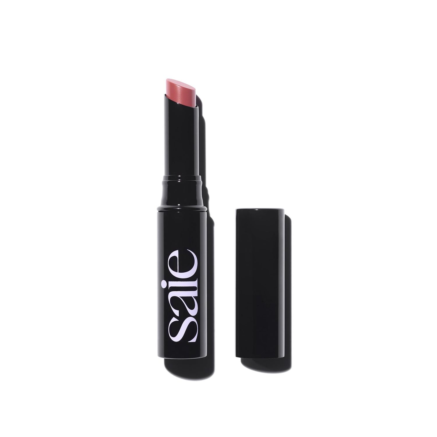 Saie Lip Blur Soft Matte Lipstick - Long Lasting Lipstick with Hydrating, Buildable Coverage - Enriched with Hyaluronic Acid  Softening Jojoba to Nourish Lips - Modern (0.07 oz)