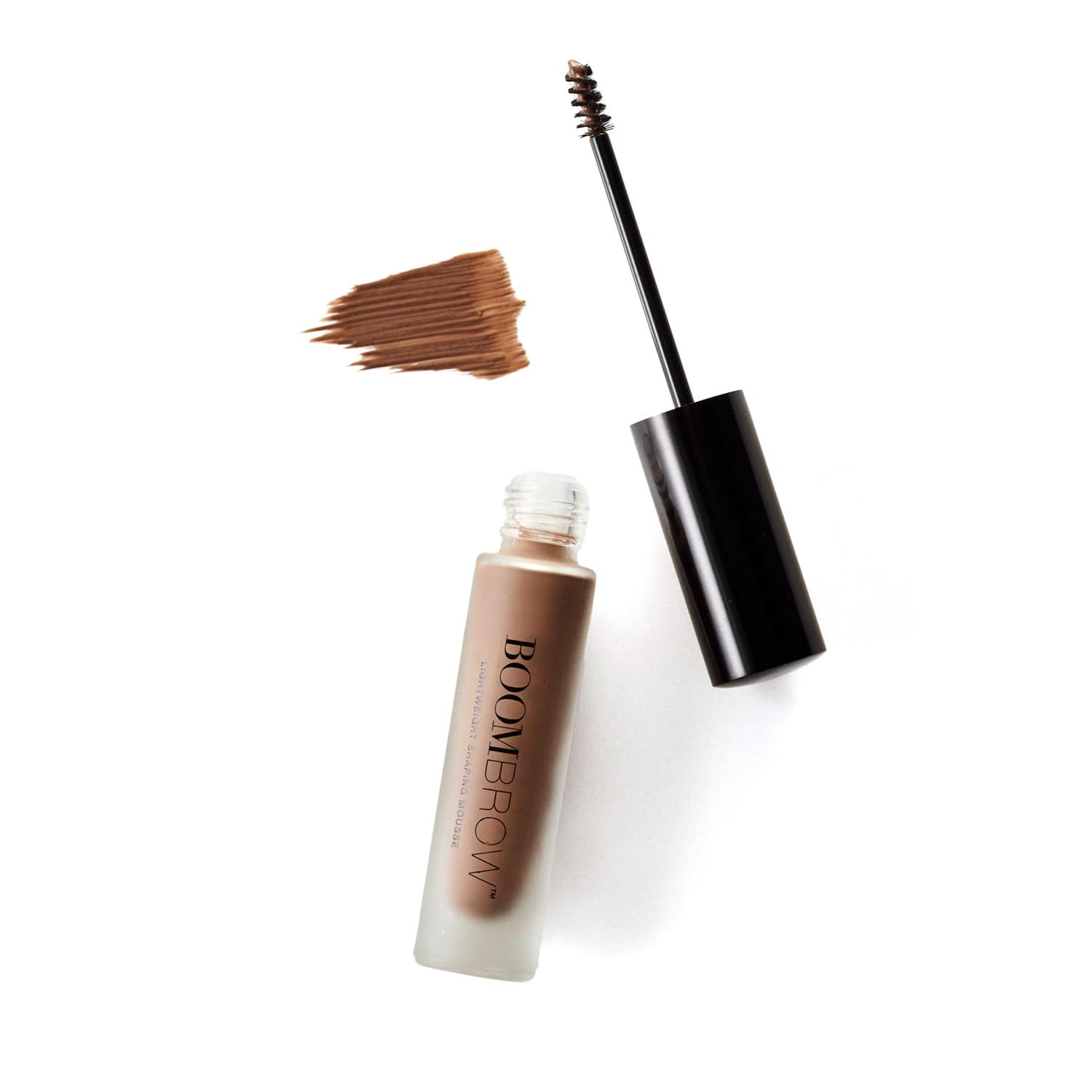 BOOM! by Cindy Joseph Boom Brow - Lightweight Shaping Eyebrow Mousse for Natural Brows - Subtle Definition &amp; Volume Makeup for Women Over 50 - (Taupe)