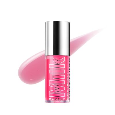 Milk Makeup KUSH Lip Oil, Pink Magic (Hot Pink) - 0.18 oz - Natural, Sheer Tint - Lightweight &amp; Non Greasy - Watermelon Flavor - Vegan, Paraben Free, Cruelty Free
