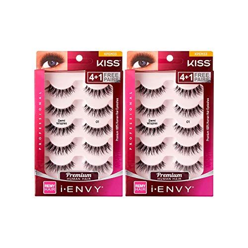Kiss I Envy Demi Wispies 41 Feathery Style Lashes (Pack of 2)