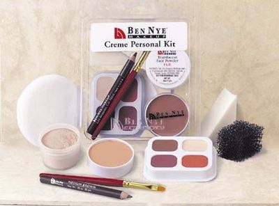 Ben Nye Theatrical Creme Personal Kit - OLIVE  LIGHT MEDIUM PK-3