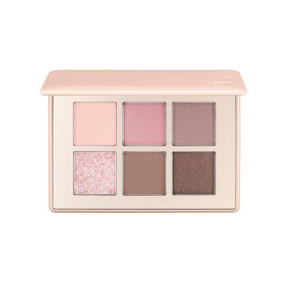 VDL Eye Shine Color Mode Eyeshadow Palette, 02 Lilac Pink - Long Lasting 6 Vibrant Shades (0.25 oz)| Korean Makeup
