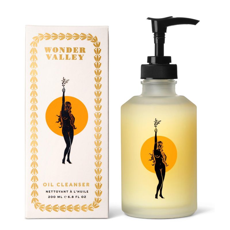 WONDER VALLEY - Oil Cleanser | Vegan, Cruelty-Free, All Skin Types | Cleanses and Hydrates All Skin Types (6.8 fl oz | 200 ml)