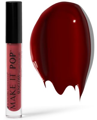 BLACK GIRL SUNSCREEN - Make It Pop Sungloss - Revolutionary Sun Protection and Gloss in One - SPF 50 (Cherry Noir)