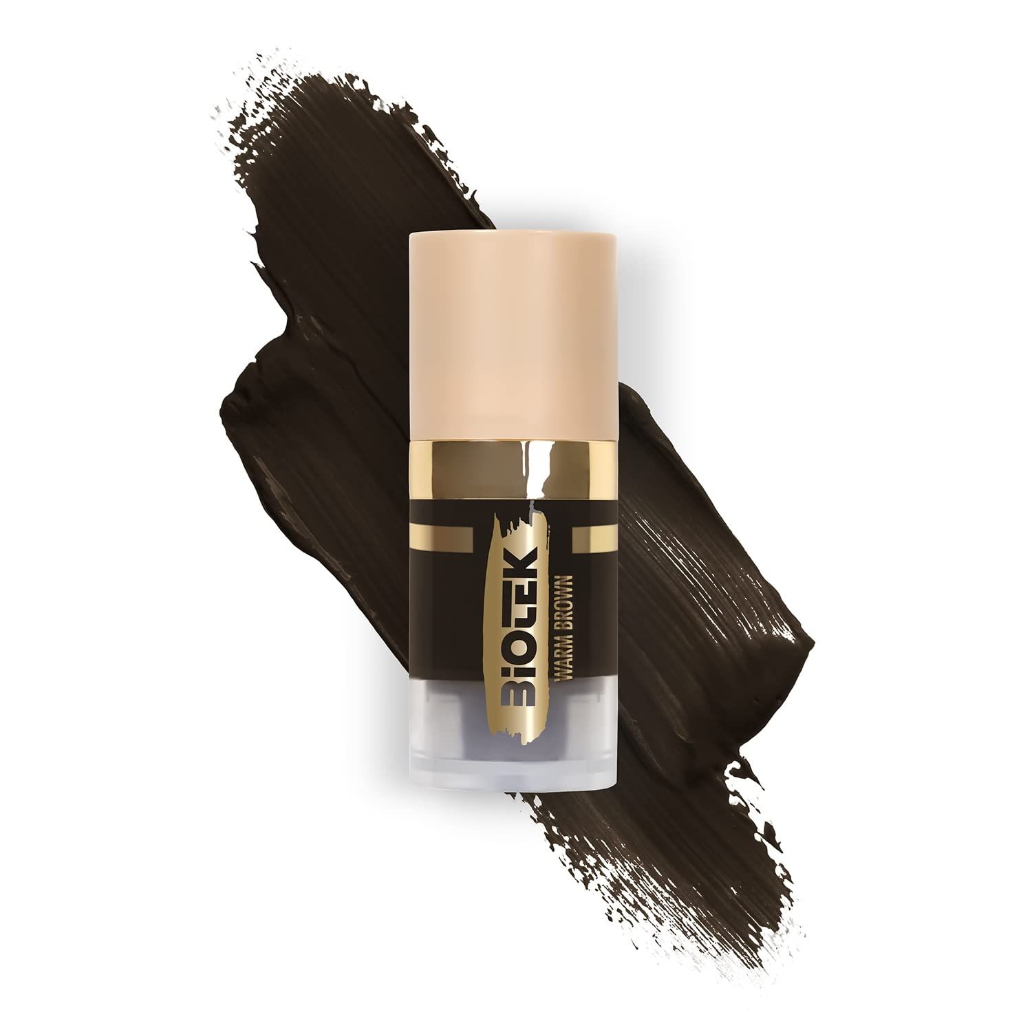 Eyes Pigment for Permanent Makeup - Warm Brown Color for Eyes and Eyeliner - Made in Italy - Warm Brown 0,24 fl.oz.