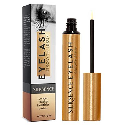 Lash Enhancing Serum for Eyelash Growth Lash Serum for Women to Boost Thicker, Fuller, and Longer Lashes 5 ml (Metallic)