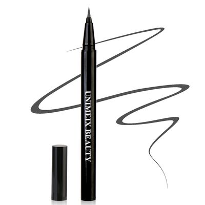 UNIMEIX Eyeliner Liquid Liner Waterproof Eye Liner Makeup Eyeliner Pen Precise All Day Eyeliner Charcoal Gray