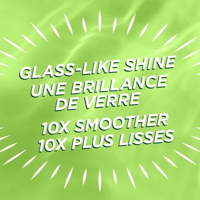 Garnier Fructis Sleek &amp; Shine Glass Hair Water, 10 Seconds Lamellar Rinse Out, Argan Oil, 6.0 Fl Oz, 1 Count (Packaging May Vary)