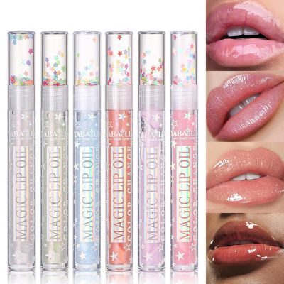 Petansy Shimmery Glitter Lip Gloss 6 Colors Liquid Lipstick Set Plumping Lip Oil | Syrupy gloss | Long Lasting | Moisturizing| High Shine | Lip Glow Set (6 ColorsSet)