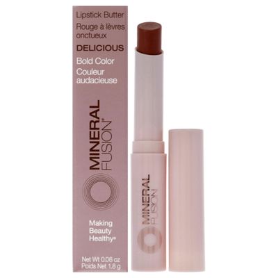 Mineral Fusion Lipstick Butter - Delicious for Women - 0.06 oz Lipstick