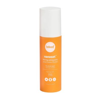 Indeed Labs Nanoset Blurring Setting Spray - Made With Ectoin - Lightweight, Long Lasting, Mattifying, Revitalizes, Controls Shine, Refreshes, Hydrates, All-Day Wear (Setting Spray)