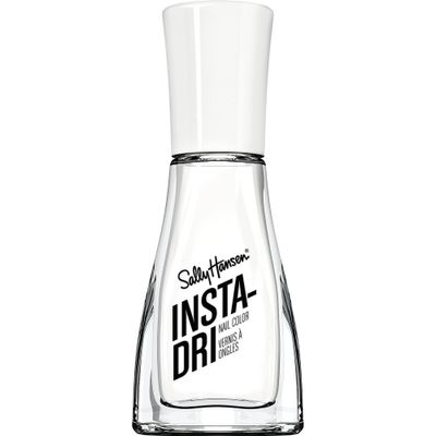 Sally Hansen Insta-Dri, White On Time, Quick Dry, Long Lasting, Streak-Free Shine, White Nail Polish