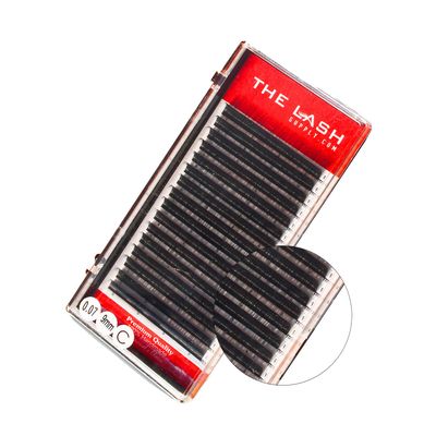 THE LASH SUPPLY Volume Eyelash Extension Professional Supplies, CCCD Curl, 8-25mm Length, 0.050.070.10 Thickness, Fake Eye Lashes, Soft and Lightweight Lashes Mixed to Mixed Length Pack