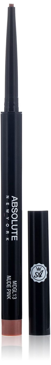 Absolute New York Glide &amp; Glam Gel Lip Liner (Nude Pink)