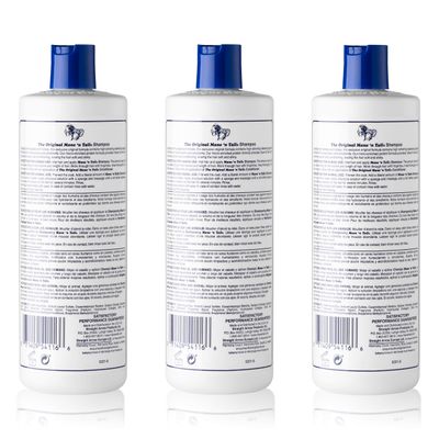 Mane 'n Tail Original Formula For Thicker Fuller Stronger Hair 16 oz (3 pack Shampoo)