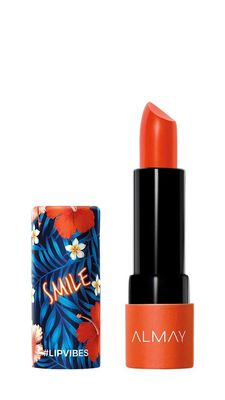 Almay Lip Vibes, Smile, 0.14 Ounce, matte lipstick
