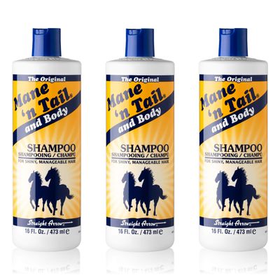 Mane &#39;n Tail Original Formula For Thicker Fuller Stronger Hair 16 oz (3 pack Shampoo)