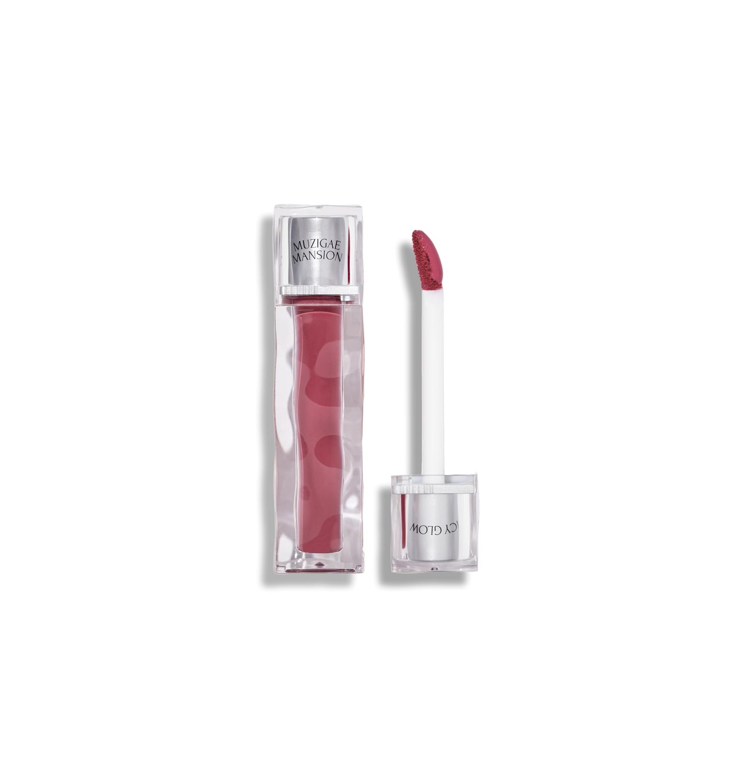 MUZIGAE MANSION Icy Glow Lip Tint - (Vegan Collagen), Long Lasting, (No-Stain), Hydrating Gloss, Matte Finish, (K-Beauty) Makeup, Red &amp; Tinted Shades (04 DIVINE, 0.18 Fl oz)