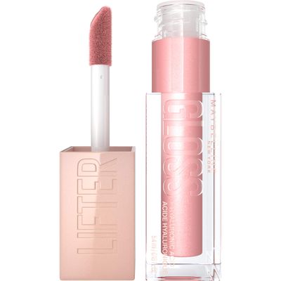 Maybelline New York Maybelline Lifter Gloss Lip Gloss Makeup With Hyaluronic Acid, Opal, 0.18 Fl. Ounce, 012 Opal, 0.18 fluid_ounces (Pack of 2)